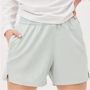 Outdoor Voices 4” RecTrek Shorts in Silt Green